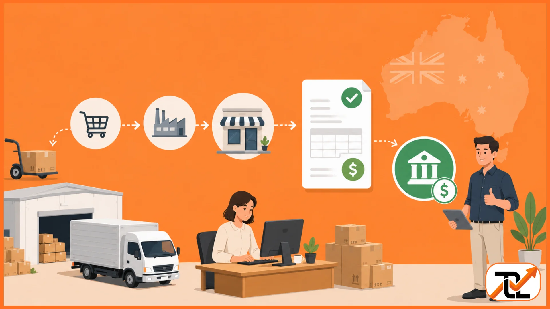 Input tax credit reporting and Australian supply chain model