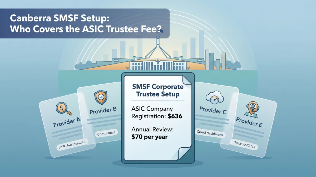 Canberra SMSF Setup