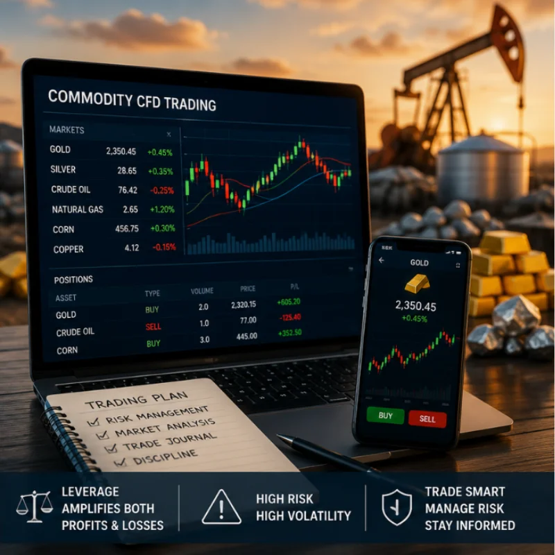 Commodity CFD Trading